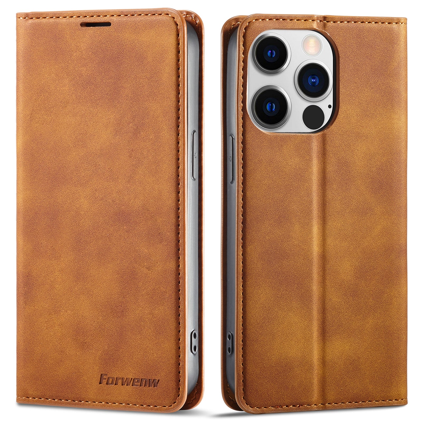 FORWENW Protective Phone Cover for iPhone 14 Pro Fantasy Series Skin-friendly Stand Wallet Leather Anti-shock Flip Phone Case FORWENW Protective Phone Cover for iPhone 14 Pro Fantasy Series Skin-friendly Stand Wallet Leather Anti-shock Flip Phone Case